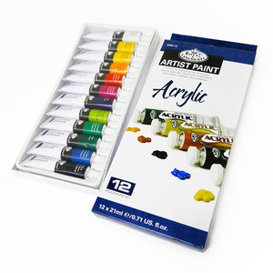 Royal & Langnickel Acrylic Paint Set - 12 x 21ml