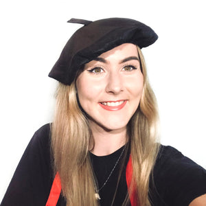 Costume Beret - Black